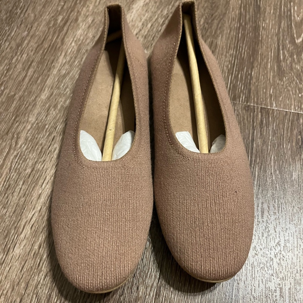 Everlane The Day Glove in ReKnit Cinnamon Latte Size 8.5 - Picture 5 of 10